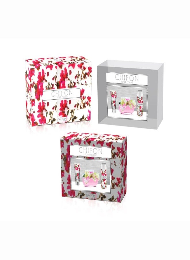 طقم هدايا إمبير شيفون 3 في 1 للنساء - 100 مل