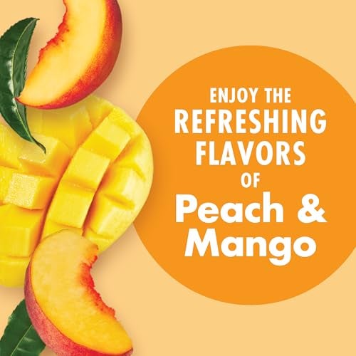V8 Energy Peach Mango Energy Drink, 8 fl oz Can (24 Pack) - Image 4