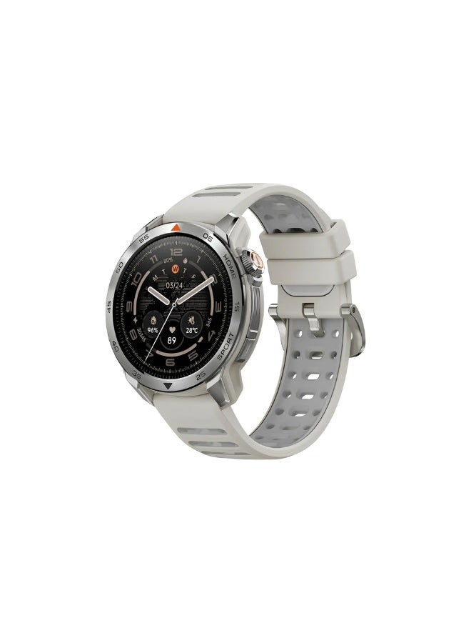 Mibro GS Pro 2 Smartwatch – 1.43" AMOLED Display, Dual-Frequency GPS - Light Beige - Image 1