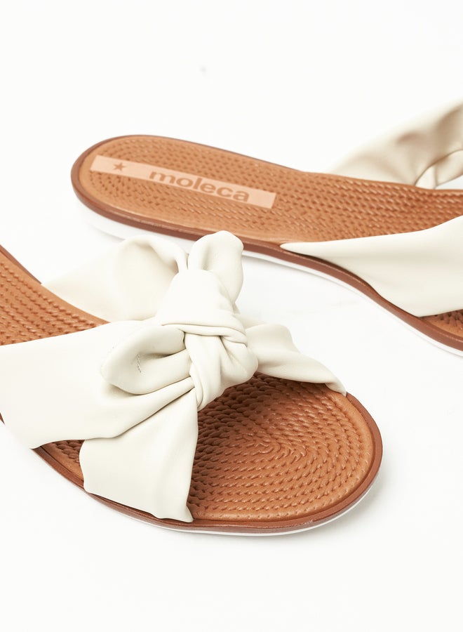 MOLECA Strappy Open Toe Flat Sandals - Image 1