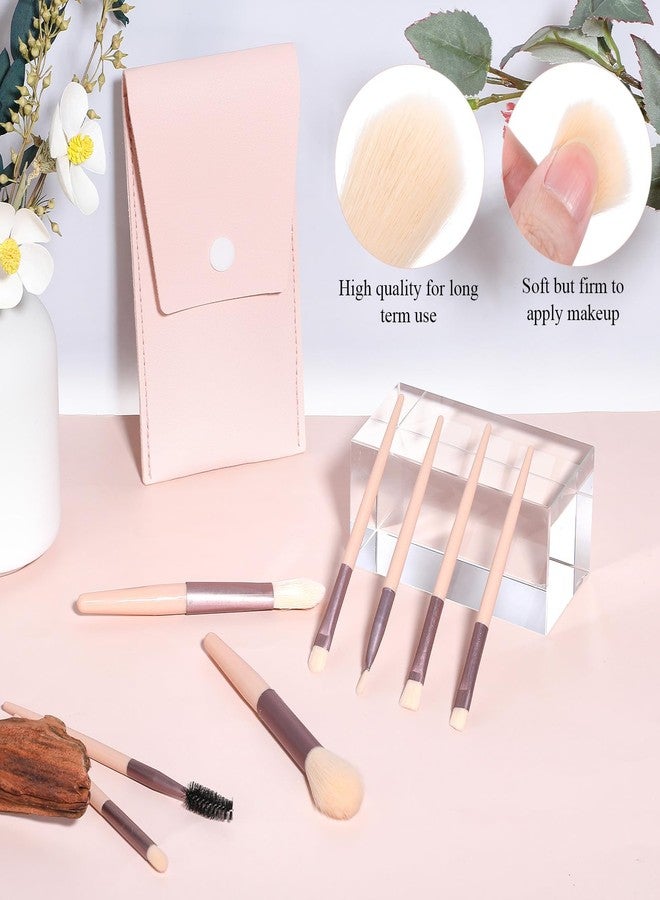 HaiFafafaing 24 Sets Mini Size Travel Makeup Brush Set Bulk - Image 3