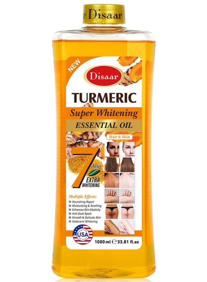 ديسار زيت الكركم الأساسي لتبييض البشرة 1000 مل
