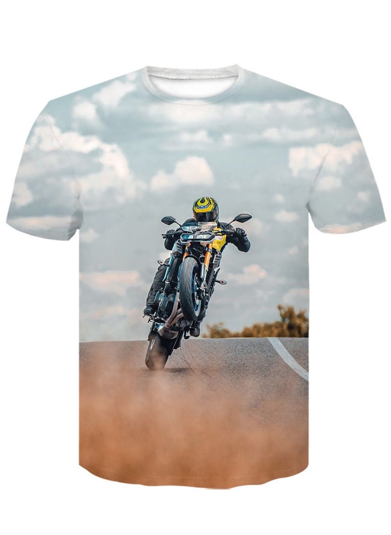 KUYING New Fashion Casual Short Sleeves 