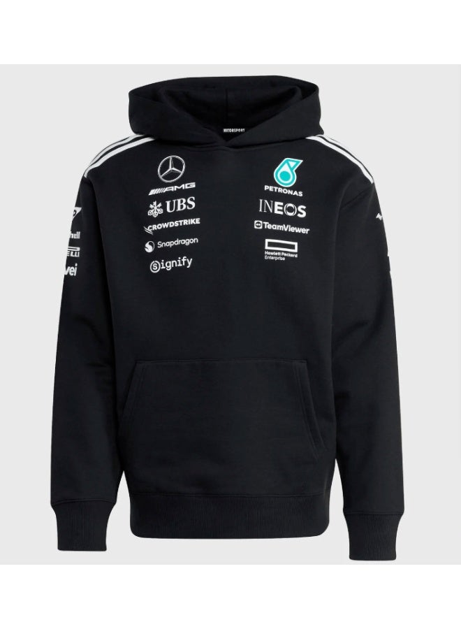 PETRONAS Minimalist Long-Sleeve Hoodie Top | Classic Brand Everyday Essential