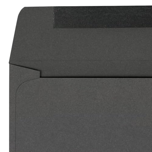 LUXPaper 6 x 9 Booklet Envelopes | Smoke Gray | 80lb. Text | 50 Qty - Image 4