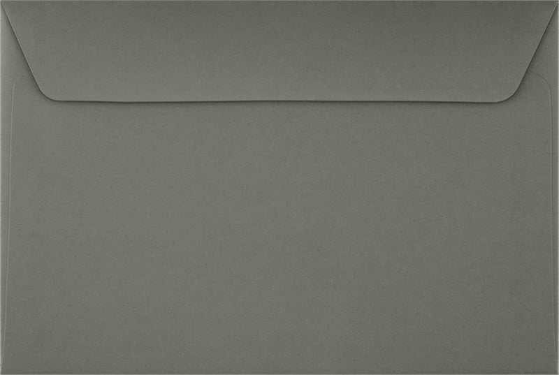 LUXPaper 6 x 9 Booklet Envelopes | Smoke Gray | 80lb. Text | 50 Qty - Image 1