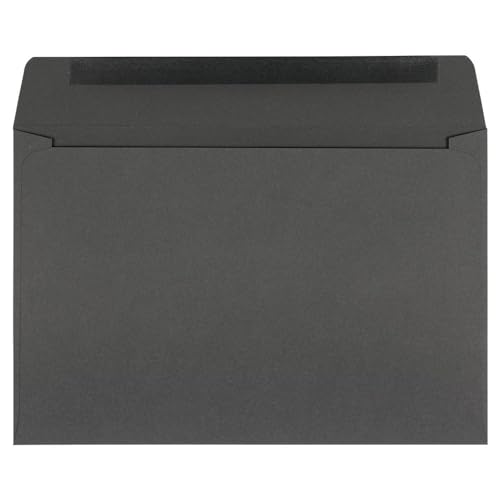 LUXPaper 6 x 9 Booklet Envelopes | Smoke Gray | 80lb. Text | 50 Qty - Image 2