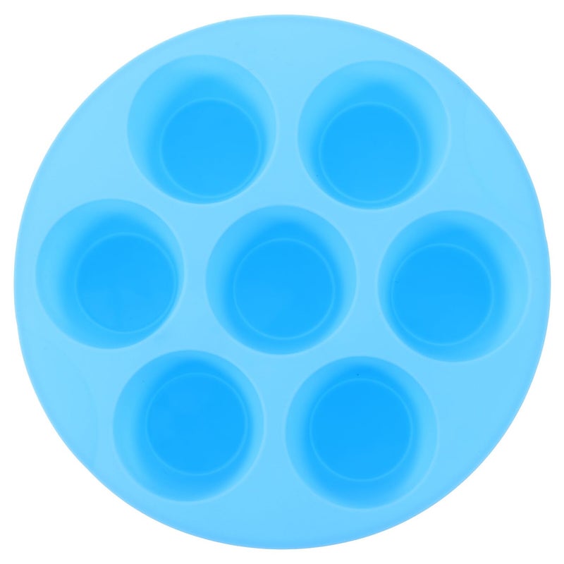 Silicone Muffin Pan Non Stick Baking Tray for Air Fryer Cupcakes and Desserts 6 Cavity - Image 2