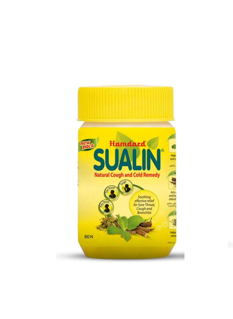 Hamdard Hamdard Sualin Natural Mouth Refreshing Cough and Cold Remedy Tabs 60's 
