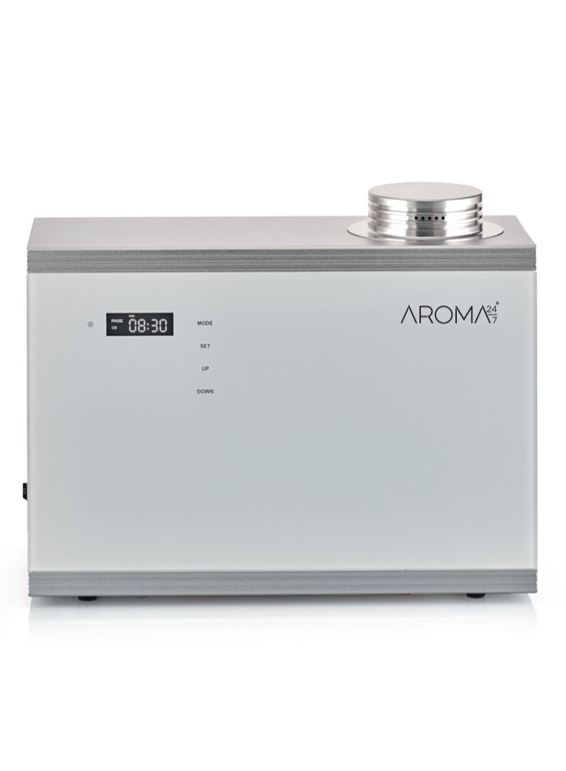 AROMA 24/7 SCENT PRO - SCENT DIFFUSER WITH NANO-DIFFUSION(White), Tempered Glass Aroma Diffuser | Electric Scent Machine, Fragrance Diffuser, Room Diffuser | 300ml Capacity, 800 CBM Coverage - Image 1