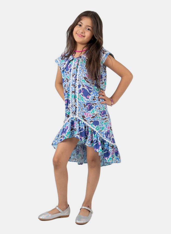 ناناز فستان ناز فتاة مطبوع - Image 1