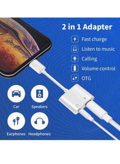 Generic USB C 3.5mm Headphone Adapter Charger AUX to Headphone Converter Compatible with MacBook Pro iPad Huawei Mate 30 Samsung S10_ OnePlus 7 Pixel 4X. White  - Image 3