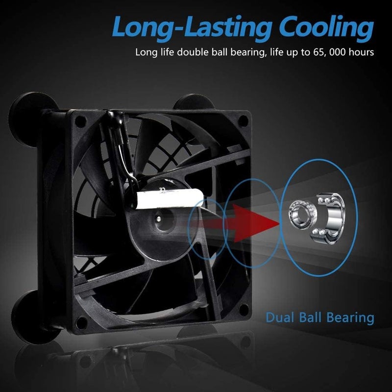 NALACAL - 40mm x 20mm Cooling for VR Gear, Raspberry Pi, and More - Image 4