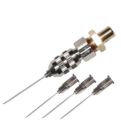 XZT 5 PCS Nitrogen Needle Valve kit for Shock,with Schrader Valve - Image 1