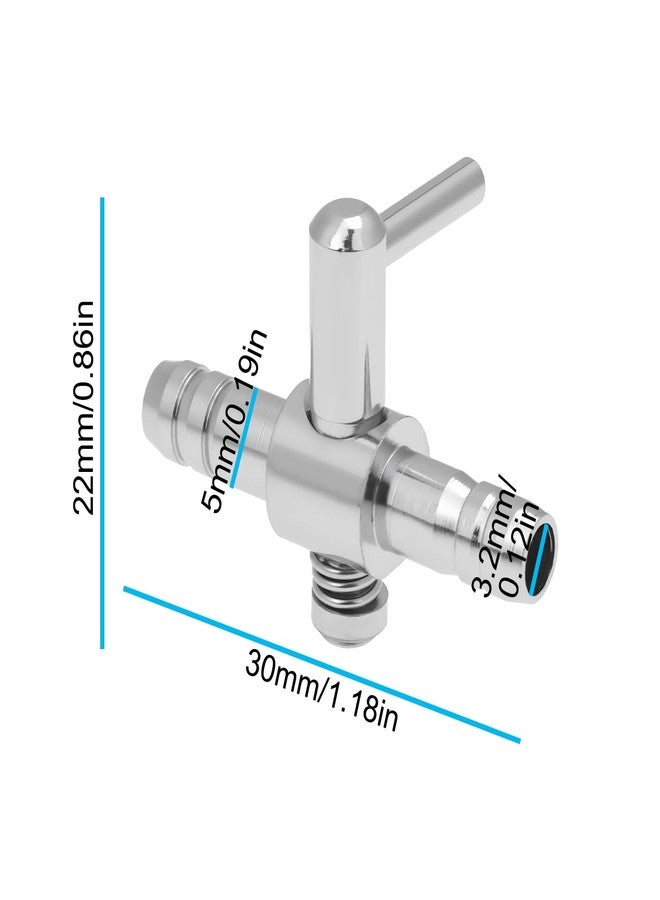 SING F LTD 2PCS Fuel Water Air Flow Controller Switch Valve Compatible with RC Model Boat Airplane Car - Image 4