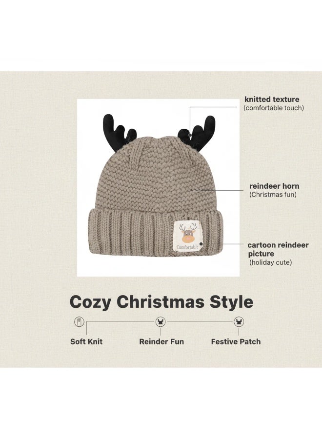 Y&D قبعة رنة لطيفة شتوية دافئة محبوكة للأطفال - Image 2