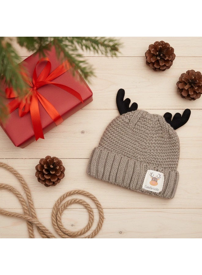 Y&D قبعة رنة لطيفة شتوية دافئة محبوكة للأطفال - Image 4