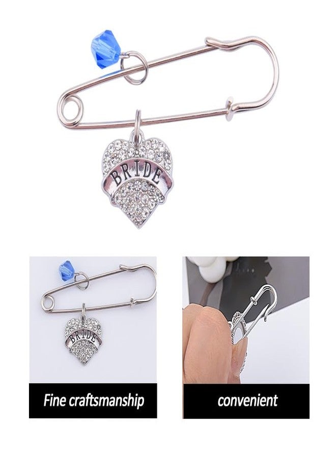 Yreamont Wedding Gift for Bride Wedding Gifts for Bride Bridal Bouquet Memorial Charm Brooches for Women Brides Bridal Shower Gifts for Friends Brooch Pin for Bridal Accessories for Women Brides - Image 3