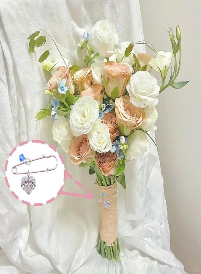 Yreamont Wedding Gift for Bride Wedding Gifts for Bride Bridal Bouquet Memorial Charm Brooches for Women Brides Bridal Shower Gifts for Friends Brooch Pin for Bridal Accessories for Women Brides - Image 5