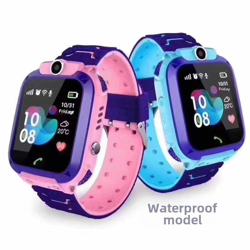 Kids Smart Watch Q12 Q19 Waterproof Photo Locator WholesaleQ19 purple-foreign trade English [waterproof magnetic suction]] Q19 purple-foreign trade English [waterproof magnetic suction]] 