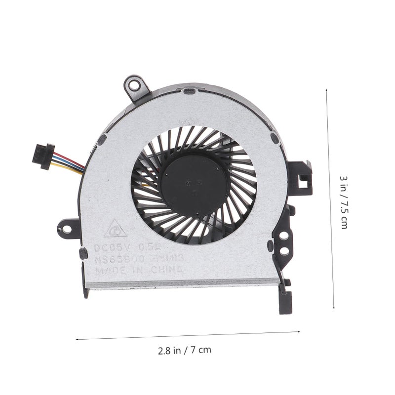120mm Black CPU Cooling Fan High Wind Volume Radiator Silent Design Heat Dissipation - Image 4