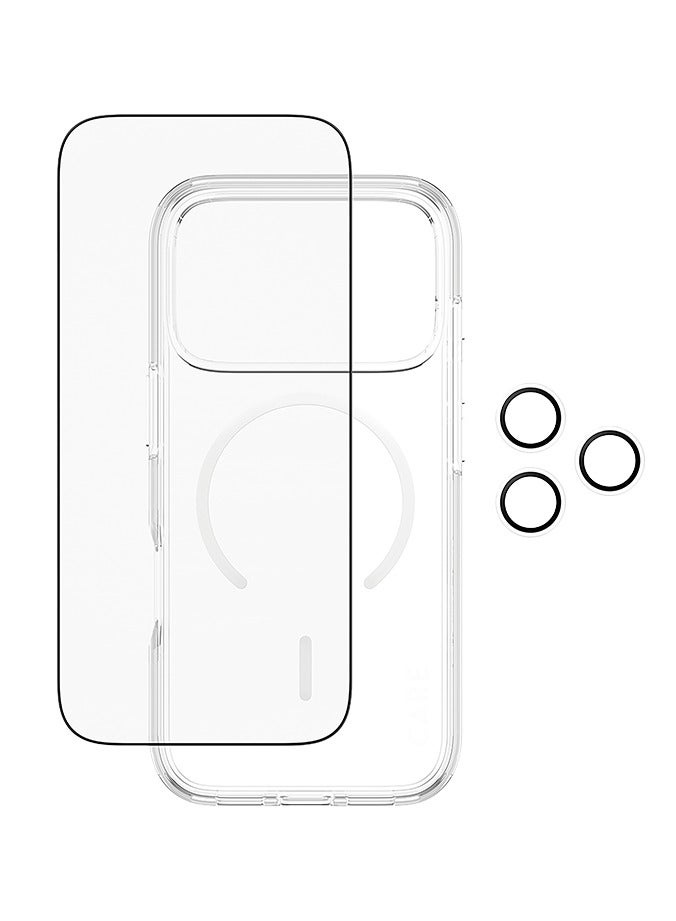 PanzerGlass CARE Protection Package 3-in-1 Explorer iPhone 17 Pro - Clear - Image 3