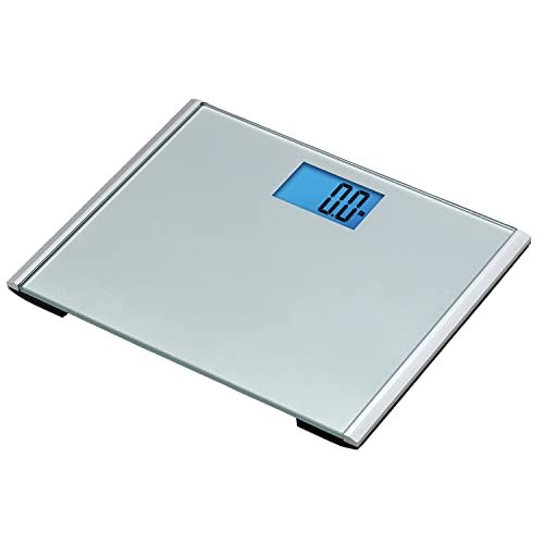 EatSmart Precision Plus Digital Bathroom Scale, 440 lb Capacity, Ultra-Wide Platform with Step-On Technology, Accurate Body Weight Scale, Grey - Image 3