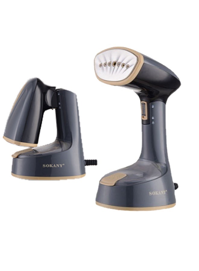 سوكاني مكواة بخار يدوية سوكاني 1470 واط بسعة 120 مل – مكواة بخار محمولة للملابس – الموديل SK-3065، ضمان لمدة عام - Image 1