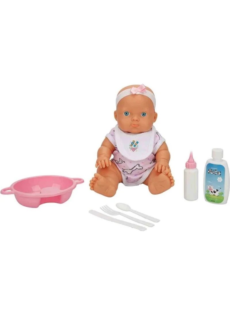 Sunman Ada Baby Smiling Baby Dinnerware Set 23 cm 31650 Pink
