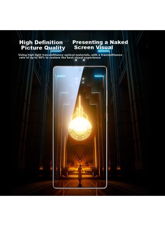 Smartdevil Tempered Glass Screen Protector For Samsung Galaxy S25 Ultra, Full Coverage, High Definition, Full Glass, Shatterproof, Anti-fingerprint, Two-pack With Application Tool - Image 5