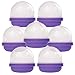 Entervending Capsule Vending Machine Translucent Purple Acorn Capsules Empty 50 pcs 2 inch Gumball Machine Capsules Bulk Party Favors DIY Containers Easter Basket Stuffers Gifts Pinata Stuffers - Image 2
