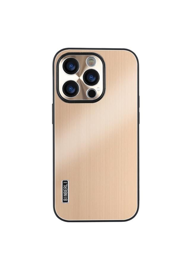 اس-توب جراب لهاتف iPhone 15 Pro Max مصنوع من سبائك الألومنيوم الهجين المقاوم للصدمات - Image 1