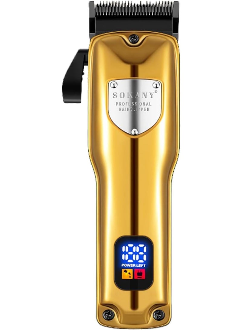 ماكينة حلاقة SK-16049 الإحترافيه بسرعتين تيربو و 4 أمشاط و ذراع تحكم فى الشفرات تعمل حتي 180 دقيقة متواصلين - Image 3