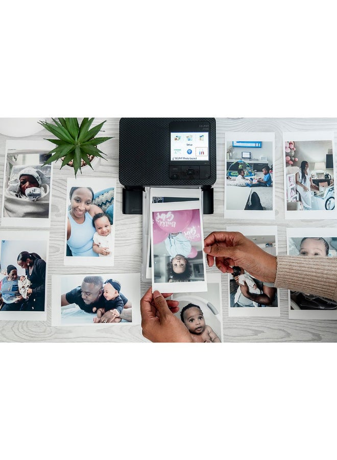 Canon RP-108 SELPHY Paper Set 108 Sheets White, Compact Photo Printer Postcard Size Colour Ink/Paper Set Print up to 108 Postcard-sized Images compatible with canon SELPHY (CP1500 & CP1300 & CP1000) - Image 3