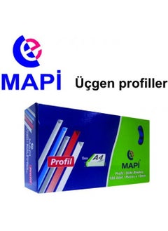 MAPi Triangle Profile 6mm White 100's (214 06 00)  - Image 2