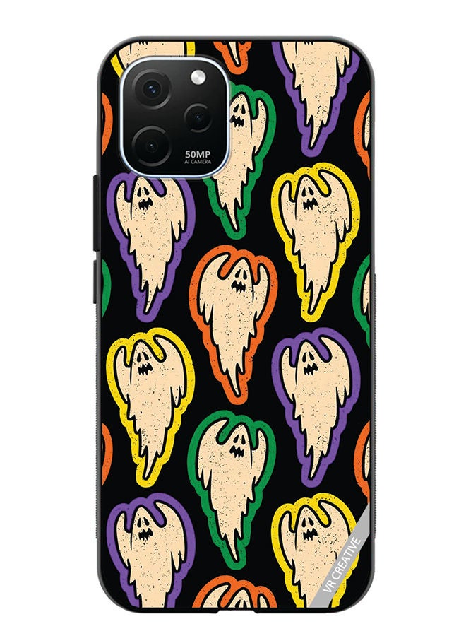 VR CREATIVE Protective Case Cover For Huawei Enjoy 50z Ghost Design Multicolour - Image 1