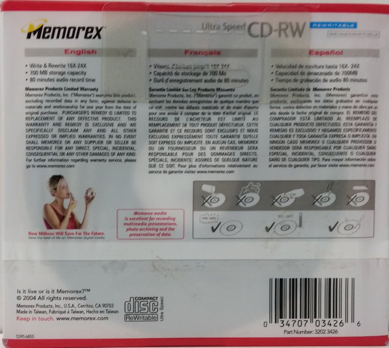 Memorex Ultra Speed CD-RW - Image 2