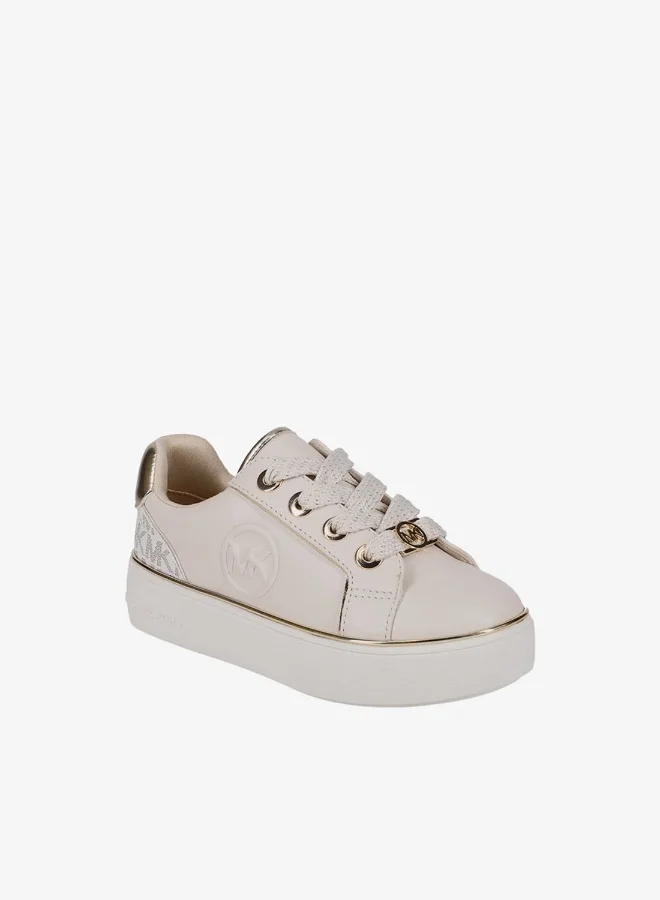 Michael Kors  JORDANA MCCLAIN Monogram Low-Top Sneakers  | Best Price UAE