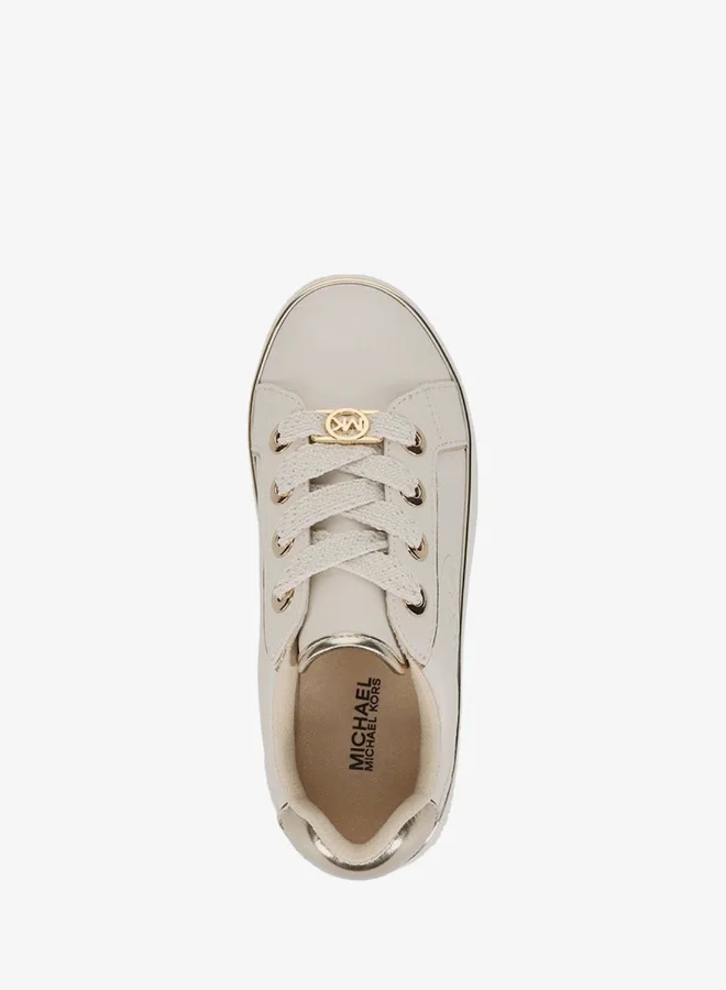 Michael Kors  JORDANA MCCLAIN Monogram Low-Top Sneakers  | Best Price UAE