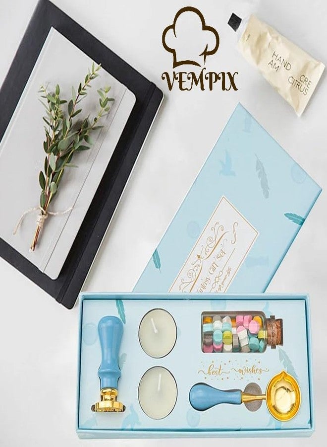 VEMPIX Wax Seal Stamp Kit, Wax Seall Kits, Seal Stamp Kit, Wex Seal Stamp with Sealing (Model Number - 2) - Image 2