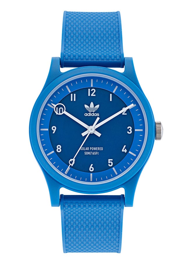 Adidas - ساعة يد رجالية بعقارب دائرية الشكل من الراتنج AOST22042 - 39 ملم - Image 1
