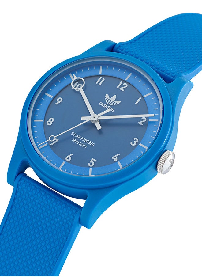 Adidas - ساعة يد رجالية بعقارب دائرية الشكل من الراتنج AOST22042 - 39 ملم - Image 1