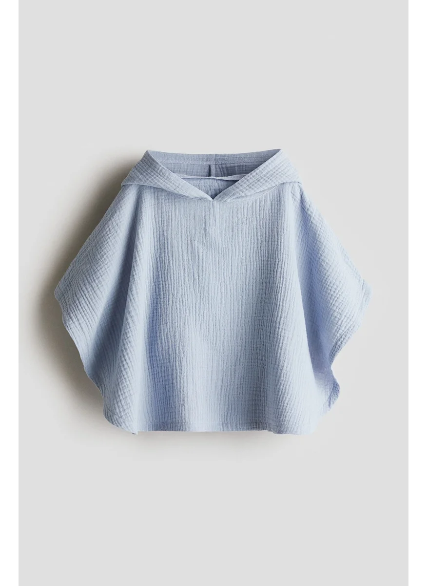 H&M Cotton Muslin Poncho Towel