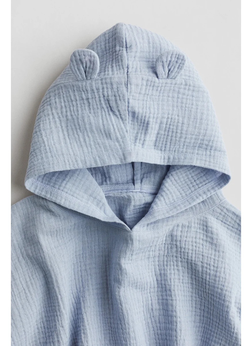 H&M Cotton Muslin Poncho Towel
