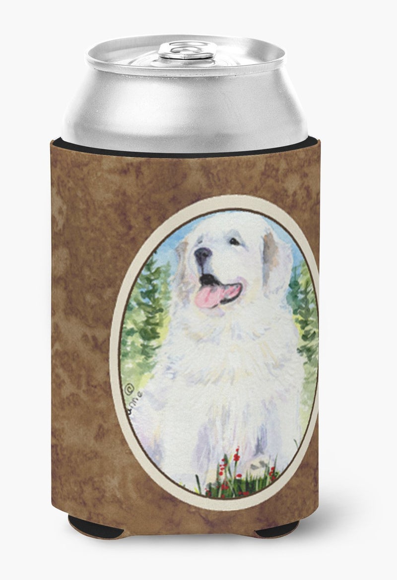 Caroline's Treasures SS8866CC Great Pyrenees Can or Bottle Hugger Cooler Washable Drink Sleeve Collapsible Beverage Insulated Holder, Can Hugger, Multicolor - Image 1