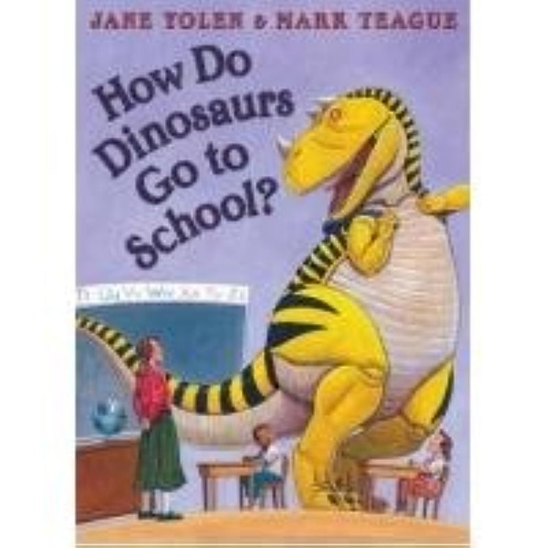 كتب هاربر كولينز للأطفال كيف تذهب الديناصورات إلى المدرسة؟ - Image 4