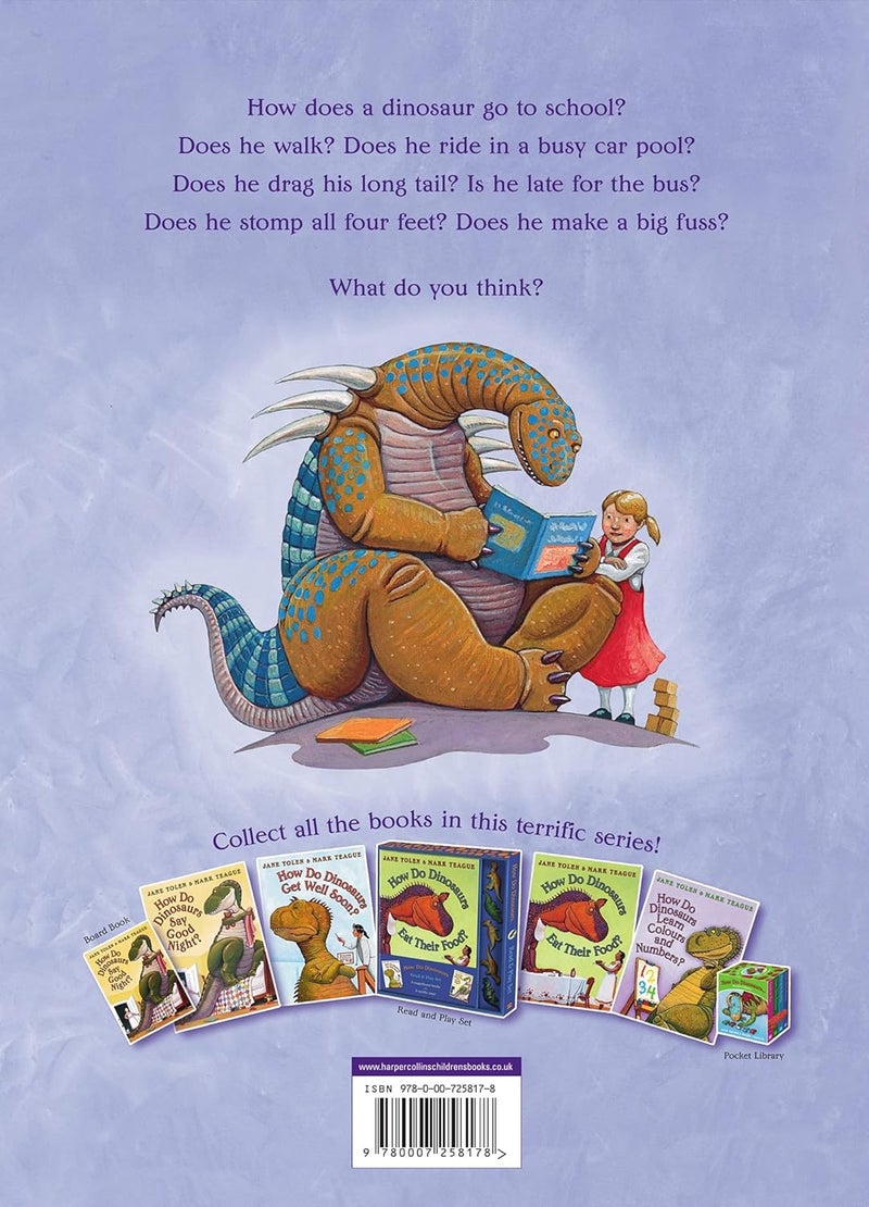 كتب هاربر كولينز للأطفال كيف تذهب الديناصورات إلى المدرسة؟ - Image 2