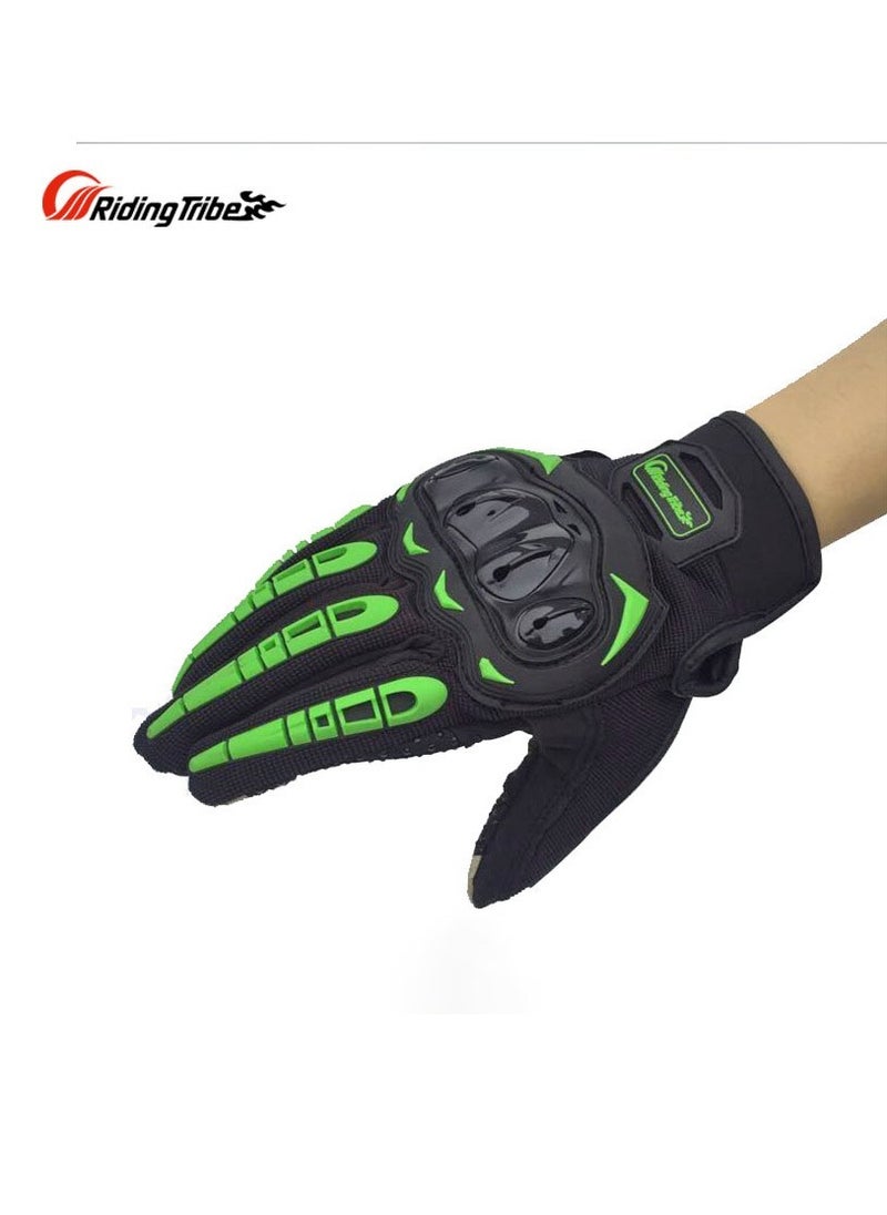 Riding Tribe - Men’s Motorcycle Gloves Touching Screen Full Finger Motorbike Racing Motor Cycling Motocross - Image 1