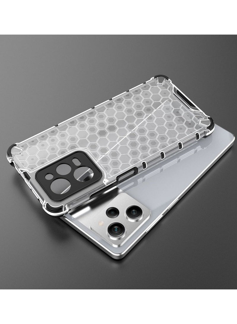 غطاء حالة Xiaomi POCO X5 Pro 5G [امتصاص الصدمات على شكل قرص العسل] [انقطاع دقيق] غطاء خلفي واقي للكمبيوتر الشخصي غطاء هاتف TPU ناعم ل POCO X5 Pro / Redmi Note 12 Pro 5G - Image 3