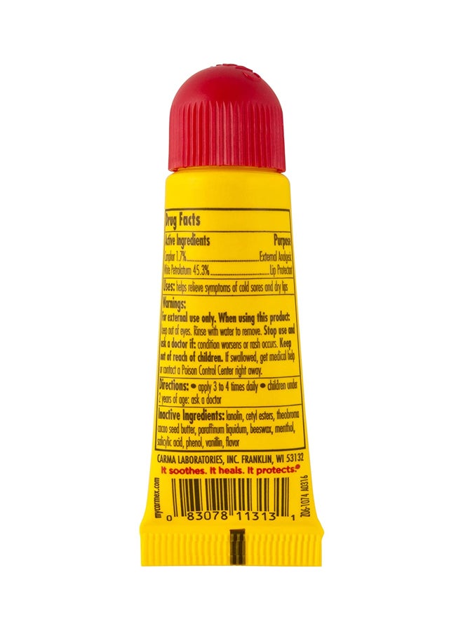 CARMEX Classisc Lip Balm Medicated 035 Oz (Pack Of 8) Yellow/Red 10x8grams - Image 5
